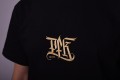 T-shirt PFK SQD GOLD haft czarny