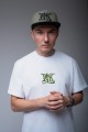 T-shirt PFK SQD OLIVE haft biały