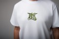 T-shirt PFK SQD OLIVE haft biały
