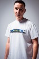 T-shirt PFK SQD TRAIN biały