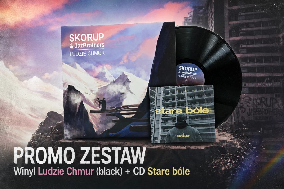 ZESTAW: Ludzie chmur [LP Black] + Stare bóle